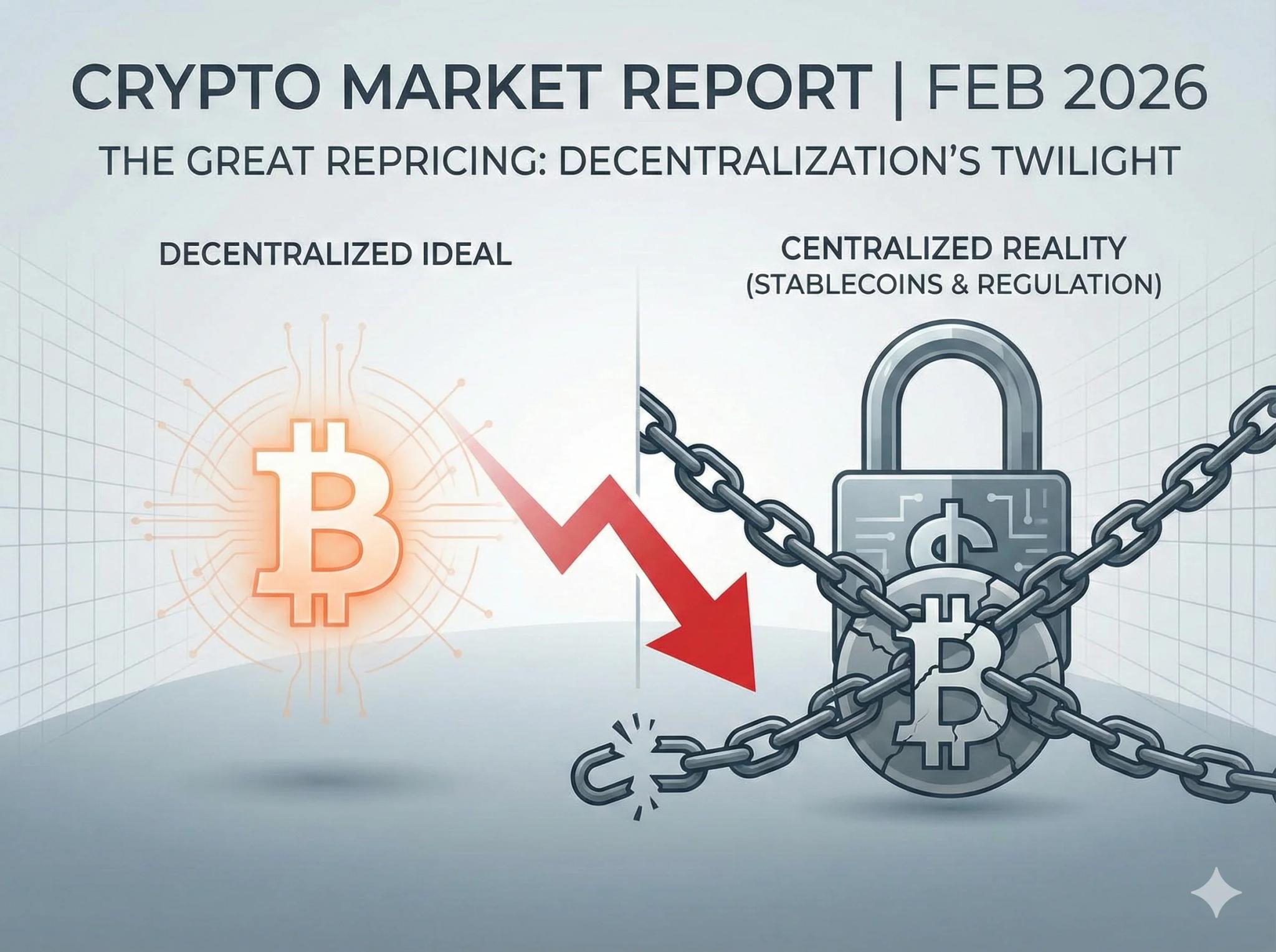 2026年2月加密市场行情深度分析：去中心化的黄昏与“合规化”的阵痛